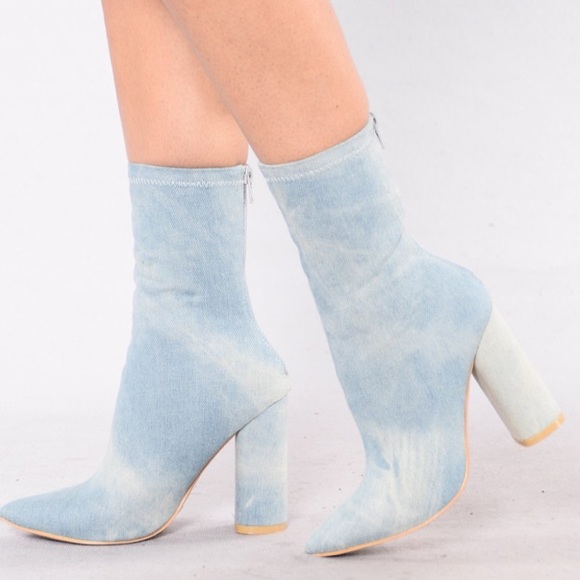 Fashion Nova Shoes - 🦋Fashion Nova Denim Boots